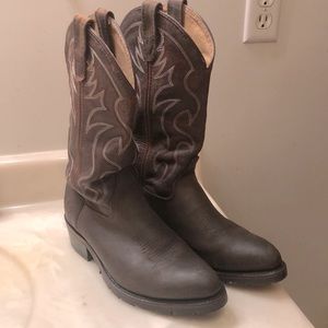Double h cowboy work boots